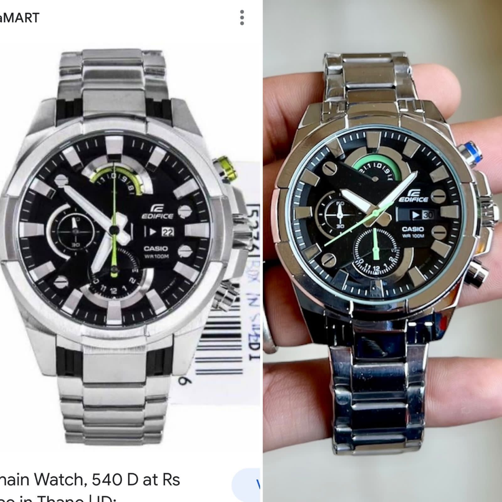 Casio edifice 540 clearance price