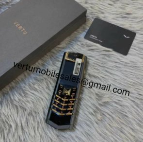 Vertu Signature Black Rosegold Keypad