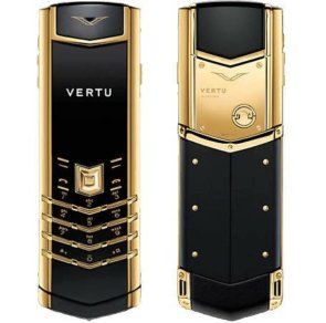 VERTU SIGNATURE S CLASSIC BLACK & GOLD MOBILE