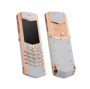 Vertu Signature White Rosegold Mobile