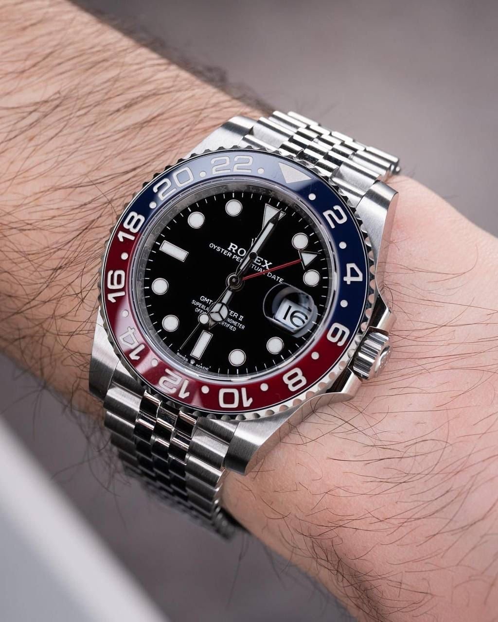 ROLEX GMT- master || oyster perpetual men's watch 40mm - Goodsdream