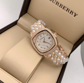 Burberry ladies watch date working with moti belt