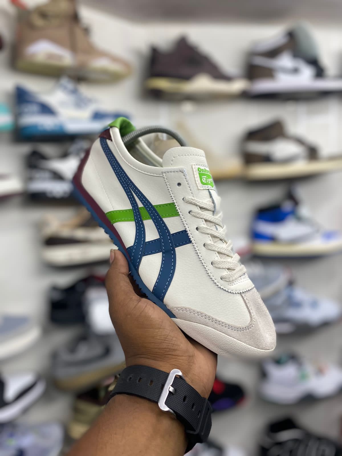 Onitsuka tiger shoes without sales laces