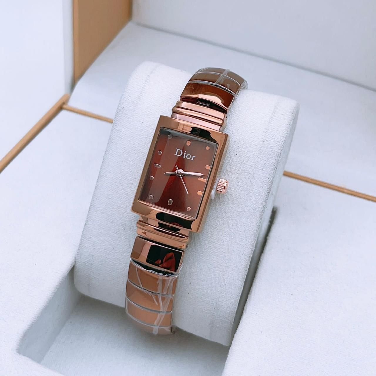 Dior rose outlet gold watch