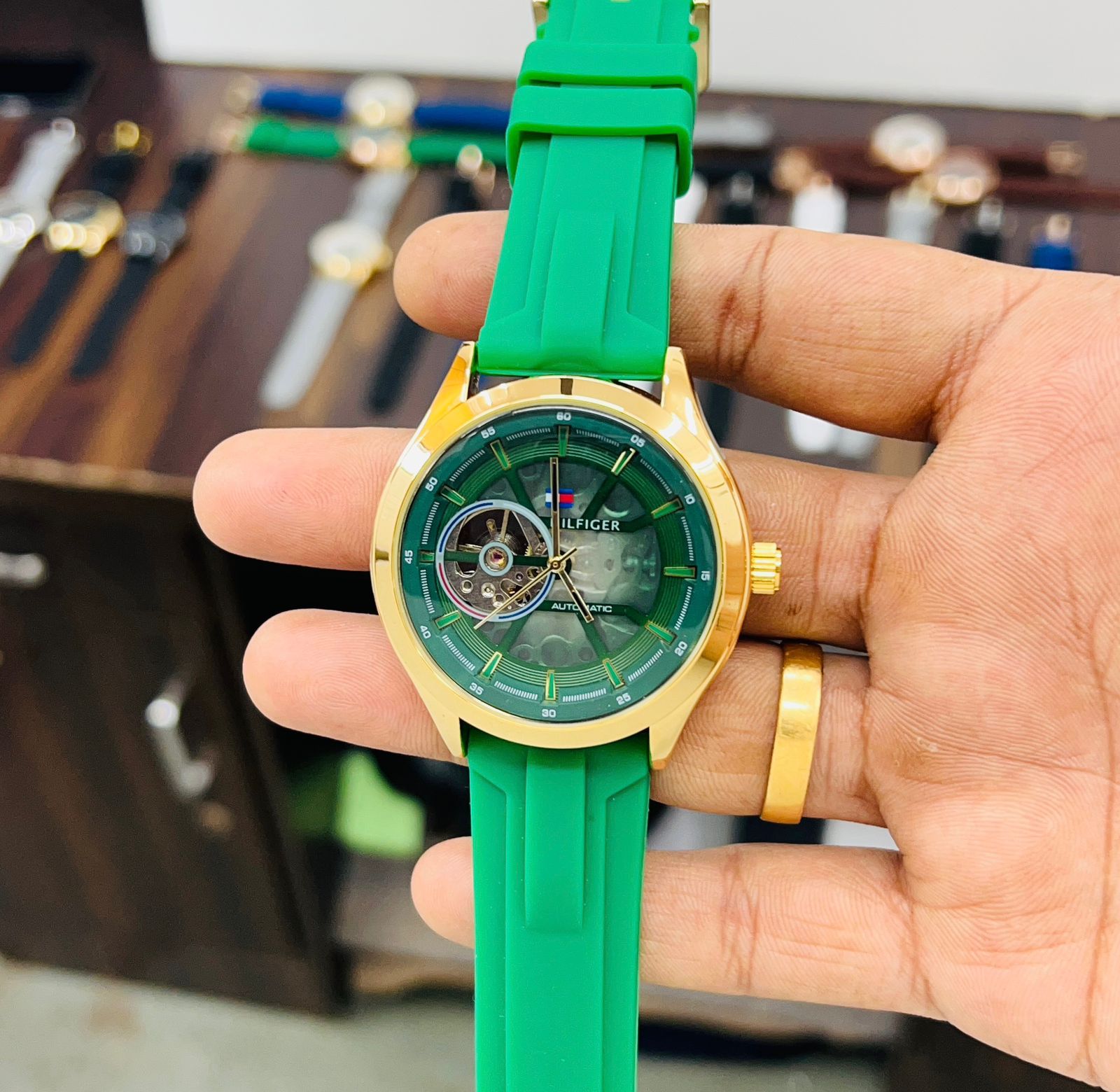 Buy 22Kt Jewel Time Bangle Model Ladies Wrist Watch 15VG234 Online from  Vaibhav Jewellers