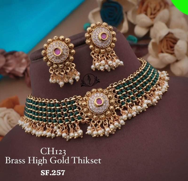 Brass High Gold Thikset For Womens