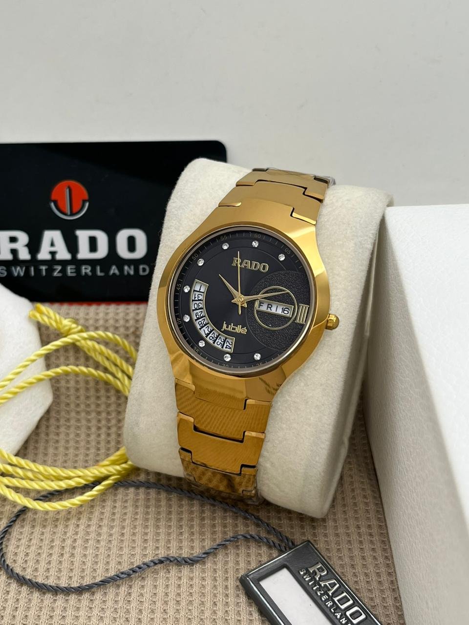 Rado watch 2025 golden colour