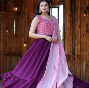 PREMIUM DESIGNER READYMADE GOWN-DUPATTA COLLECTION FOR WOMENS