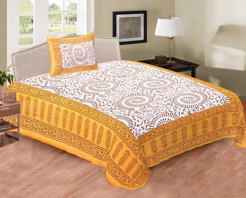 Economic Single Bedsheets With 1 Pillow Covers