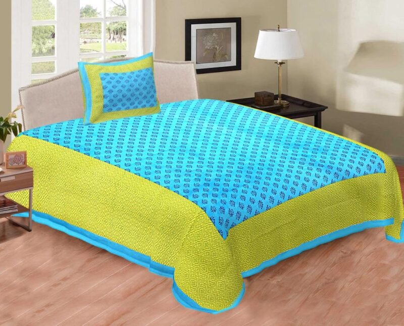 Economic Single Bedsheets With 1 Pillow Covers