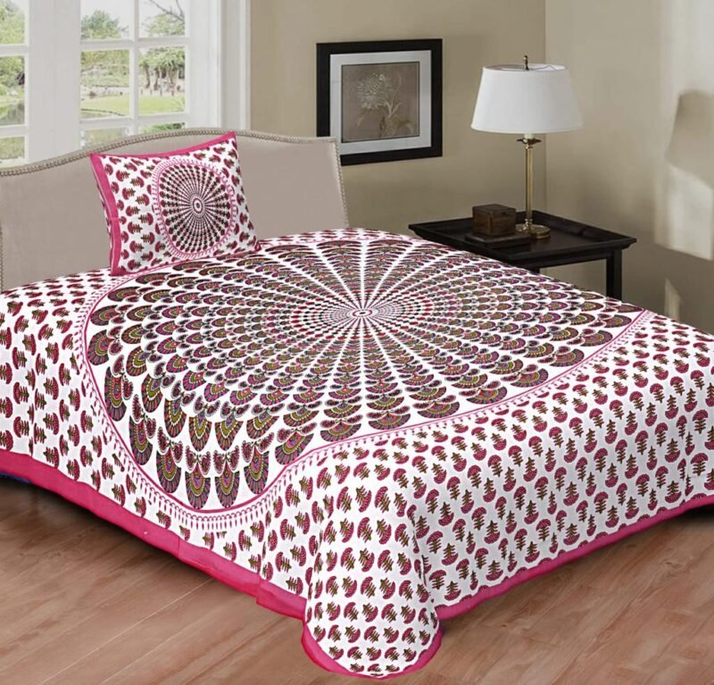 Economic Single Bedsheets With 1 Pillow Covers