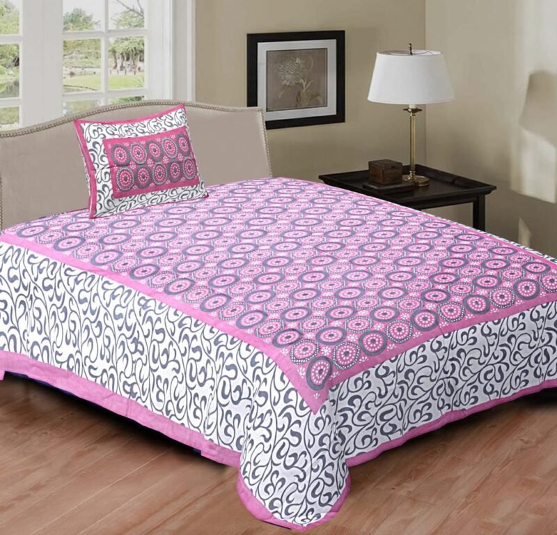 Economic Single Bedsheets With 1 Pillow Covers