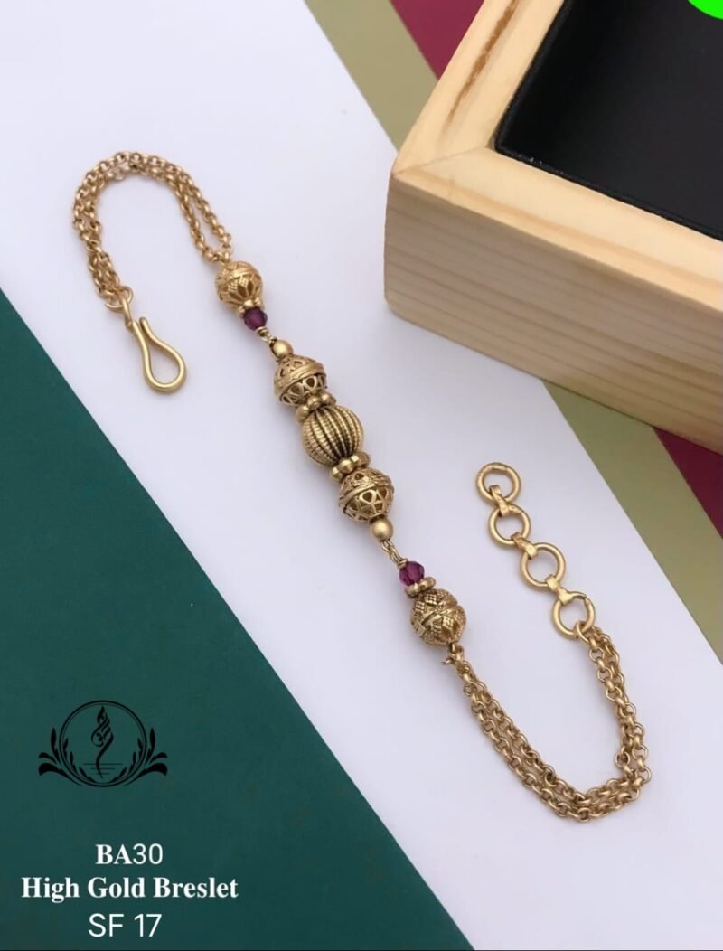 Fancy High Gold Womens Bracelet