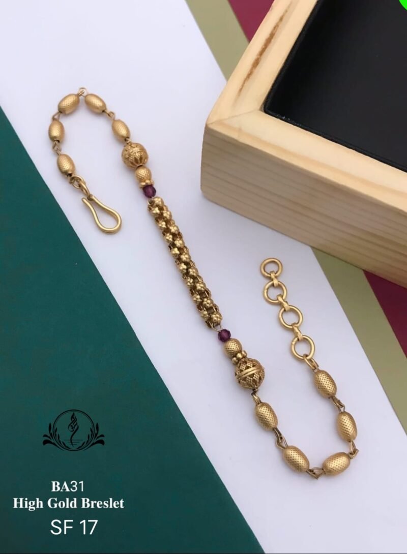 Fancy High Gold Womens Bracelet