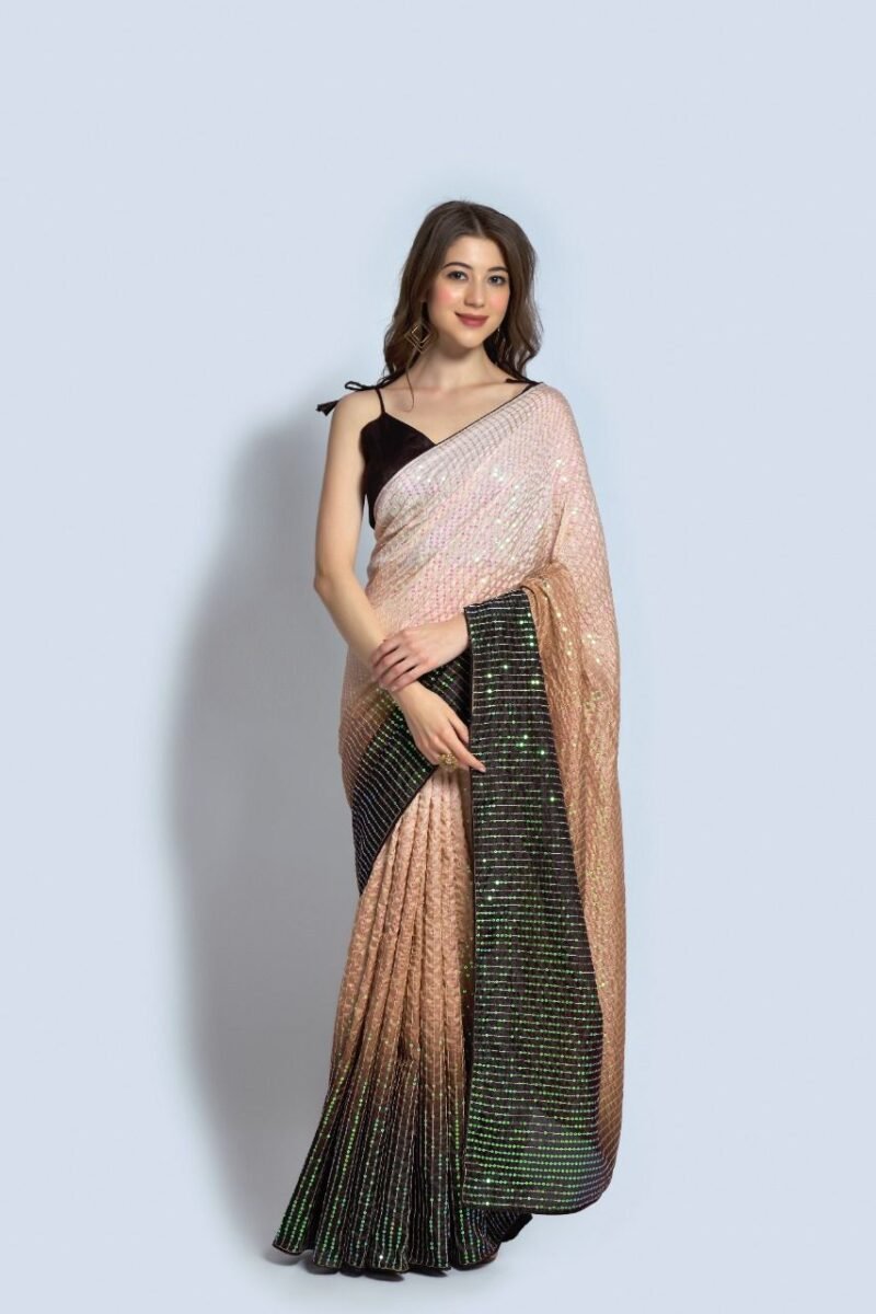 Superhit Bollywood Padding Sequence Saree Collection For Womens