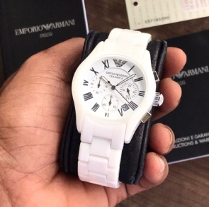 Emporio Armani 7AA Premium Collection White Beauty For Every Occasion Womens Watch