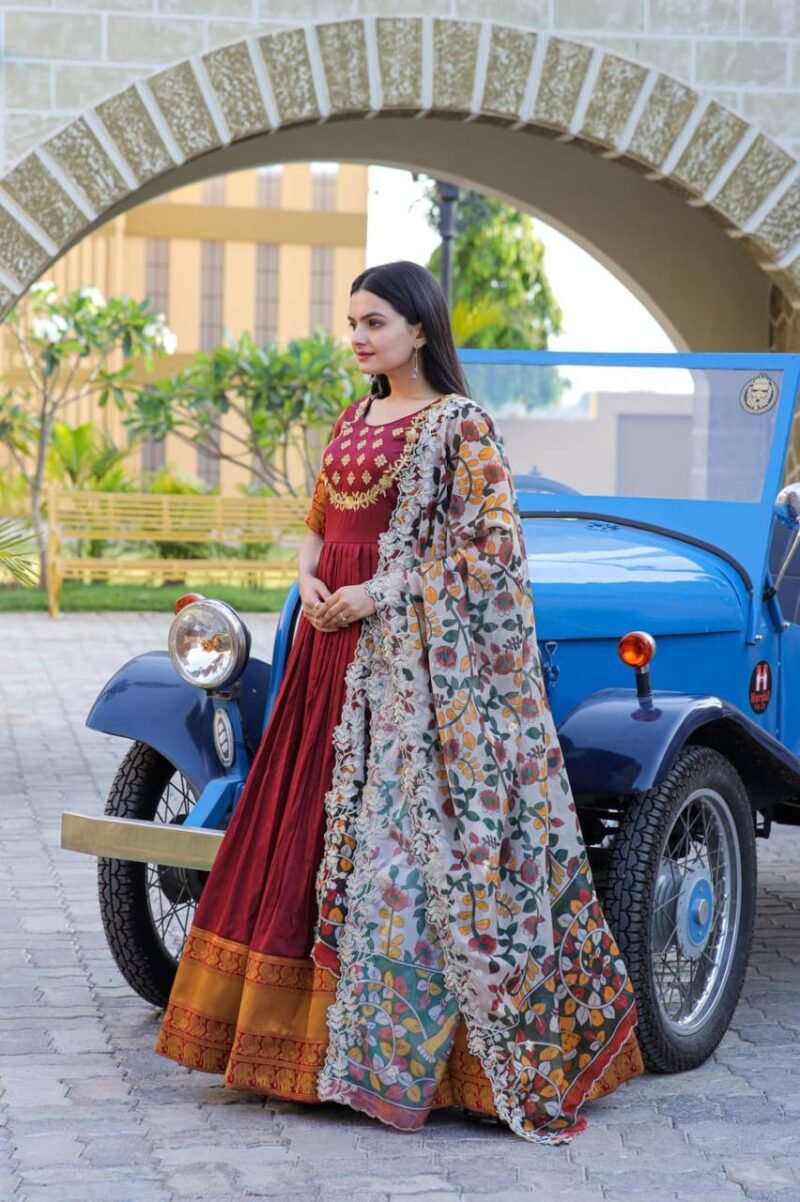 PREMIUM DESIGNER READYMADE GOWN - DUPATTA COLLECTION FOR WOMENS