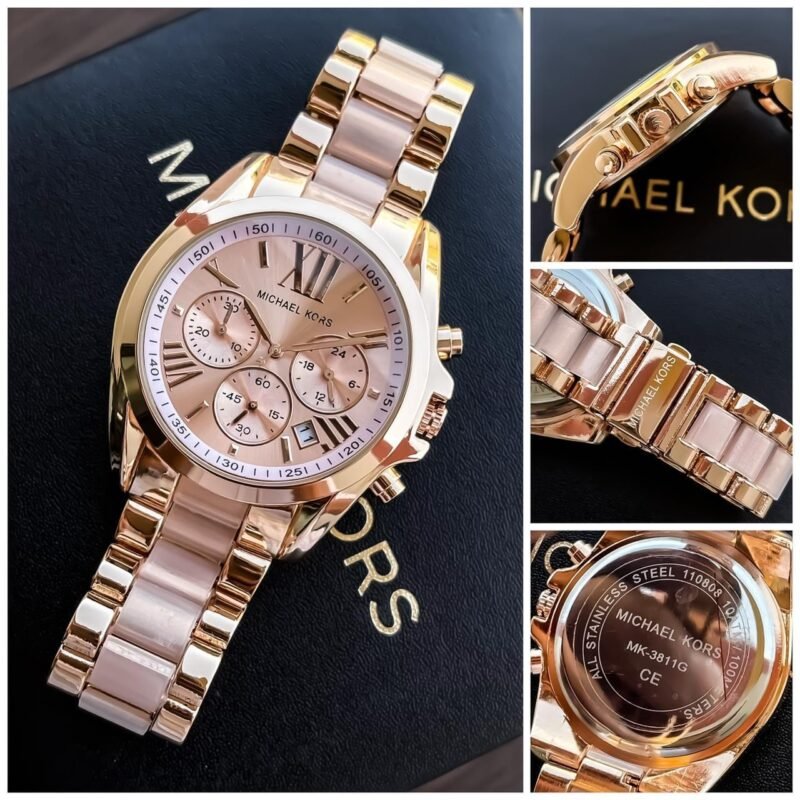 Michael Kors 7AA Premium Cute Rosegold & Stylish Women's Watch