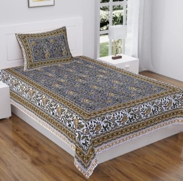 Elite Single Bedsheet with 1 Pillow Cover