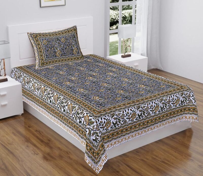 Elite Single Bedsheet with 1 Pillow Cover