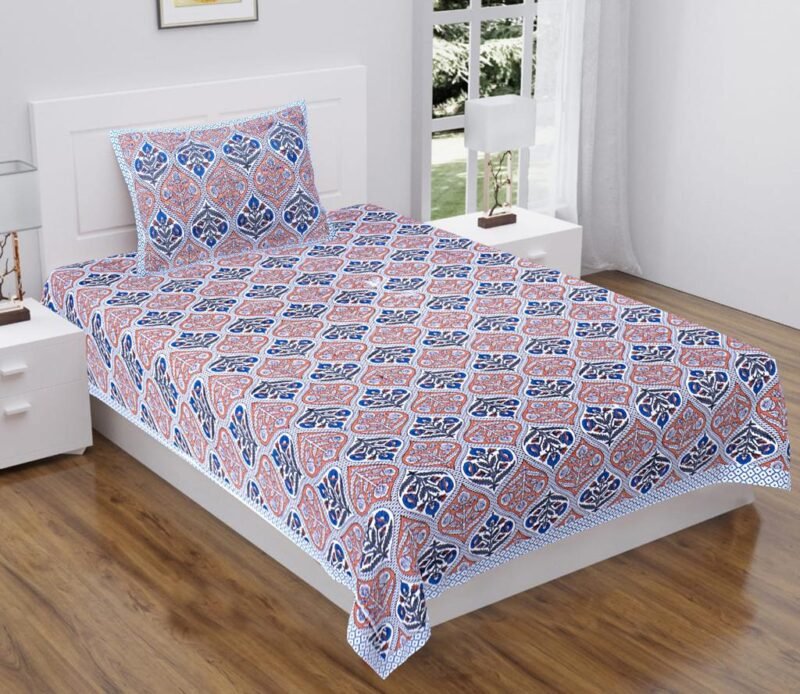 Elite Single Bedsheet with 1 Pillow Cover