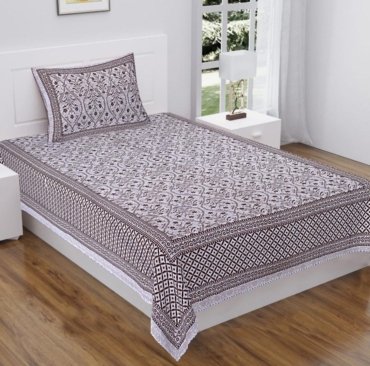 Elite Single Bedsheet with 1 Pillow Cover