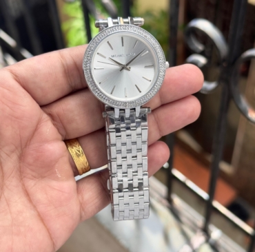 Michael Kors 7AA Premium Silver Dial For Stylish Women's Watch-MK3190