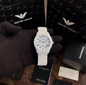 Emporio Armani Ceramica 7AA Premium White Dial Men's Watch-AR1404