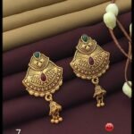 New Design Golden Earrings for Women Fancy. Safety information Keep away from sweat, water or liquid perfume. Never store in velvet wrap. BOOK NOW!