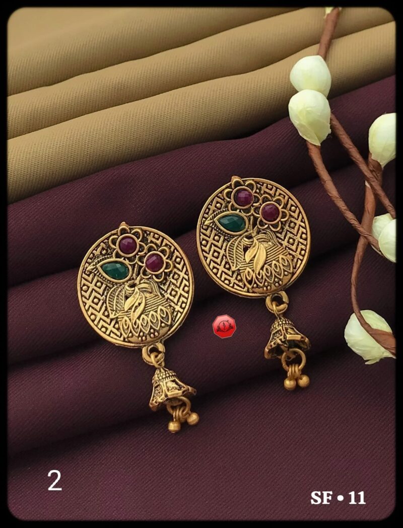 Unique Golden Earring Jhumki for women