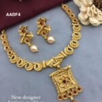 New Trending Unique Golden Jewellery Set for Women and girls