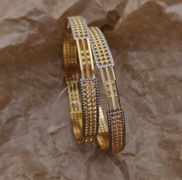 New Trending Beautiful Gold Plated Premium Bangles For Women And Girls Base Metal: Brass Plating Country of Origin India Any Occasion