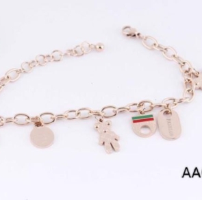 FREE SIZE ROSE GOLD PLATING BRACELET FOR GIRLS AND WOMEN