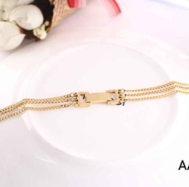 NEW LATEST FREE SIZE ROSE GOLD PLATING BRACELET FOR GIRLS AND WOMEN