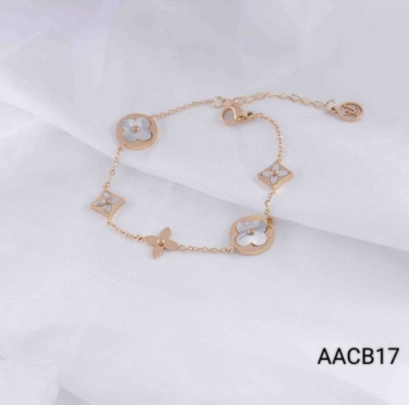 NEW TRENDING UNIQUE AND BEAUTIFUL FREE SIZE ROSE GOLD PLATING BRACELET FOR GIRLS AND WOMEN