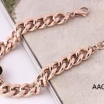 NEW ROSE GOLD PLATING BRACELET FOR GIRLS AND WOMEN