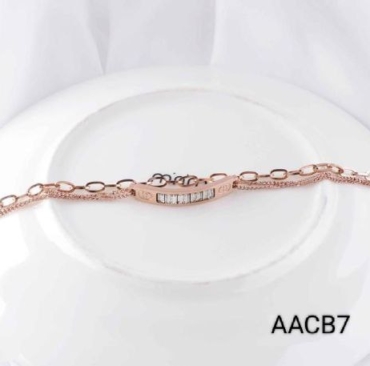 NEW UNIQUE ROSE GOLD PLATING BRACELET FOR GIRLS AND WOMEN