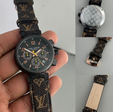 Louis Vuitton with All working chronograph Watch for ladies