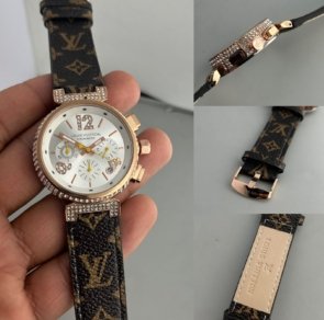 Louis Vuitton with All working chronograph Watch for ladies