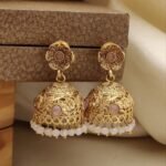 New Trending Beautiful and Stylish Daily Wear Gold Earrings For Girls & Women