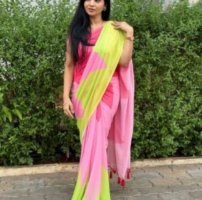 Soft Gorgette Fabric Saree