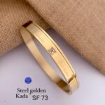 Uniques Steel Rose Gold Kada