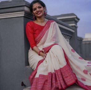 SOFT LILAN SLAB SAREE