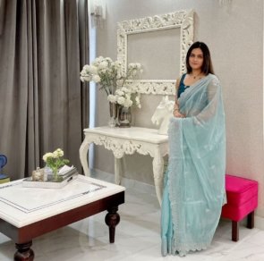 Presenting you most beautiful seqwance saree collection