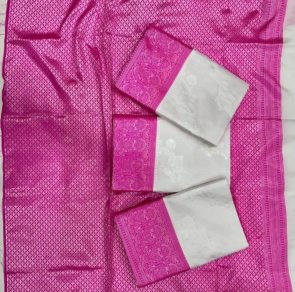 SOFT LICHI SILK CLOTH WOMEN'S SAREE