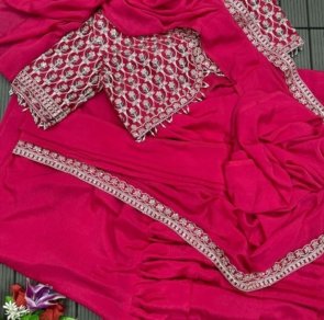 DESIGNER PARTY WEAR LAHENGA SAREE