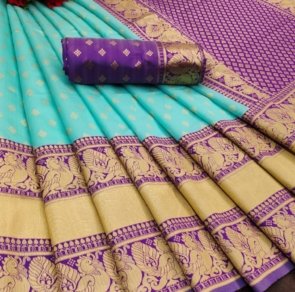 EXCLUSIVE JACQUARD BORDER SAREE