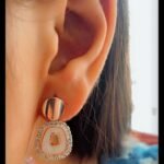 New Attractive Handmade Rose Gold Jewelry Earrings & Studs for Woman and Girls