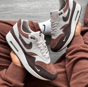 AIRMAX 1 BROWN STONE MEN CASUAL SHOES