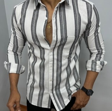 New Limited Edition Heavy Quality Cotton Matty Fabric Collar Shirt